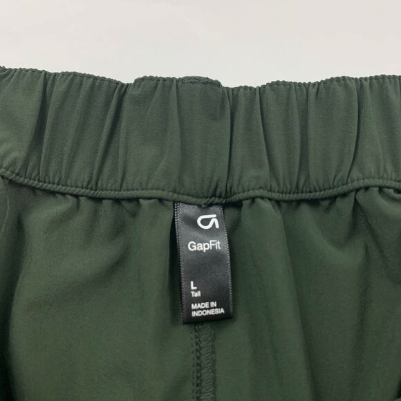 TALL Gap Fit Mistletoe Green Adjustable Leg Run Around Pant LT - Picture 5 of 10